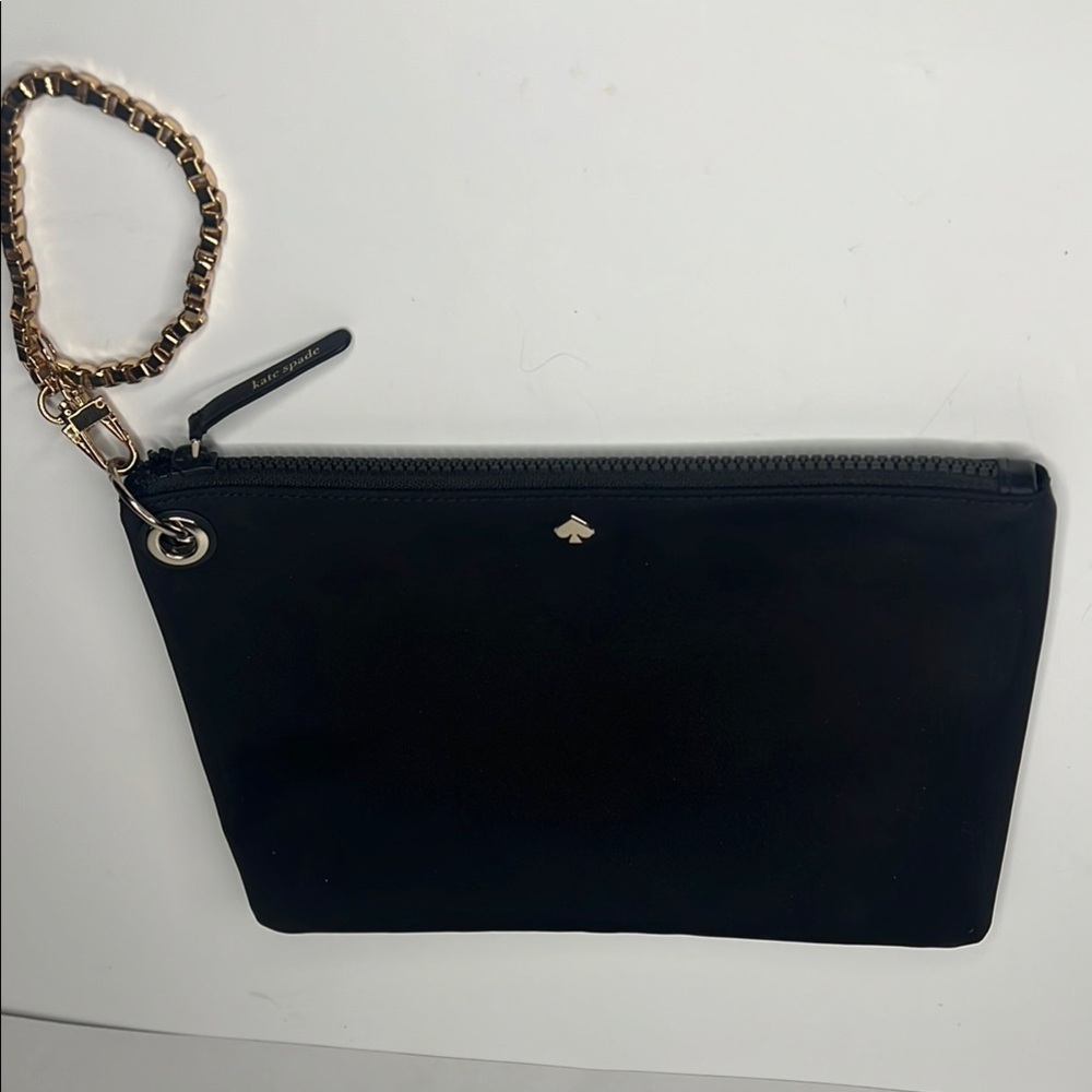 Kate Spade Dawn Large Nylon Zipper Wristlet Clutch Bag - Unused
